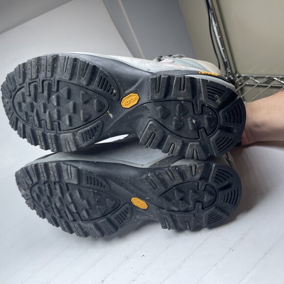 Asolo Gore Tex Voyager XCR Blue Tan Hiking Outdoors Trail Boots Womens Size 8.5 - Picture 8 of 16